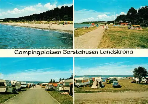 AK / Ansichtskarte Landskrona Campingplatsen Borstahusen Landskrona
