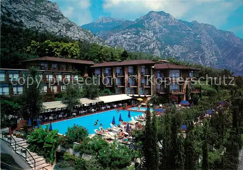 AK / Ansichtskarte Limone_sul_Garda Hotel Leonardo da Vinci Limone_sul_Garda