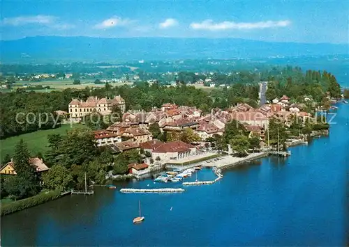 AK / Ansichtskarte Coppet Fliegeraufnahme Coppet