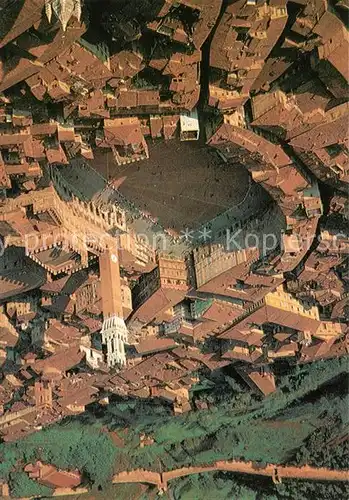 AK / Ansichtskarte Siena Fliegeraufnahme Siena