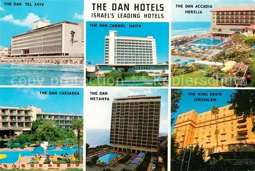 AK / Ansichtskarte Israel The Dan Hotels Israel