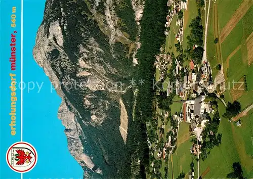 AK / Ansichtskarte Muenster_Tirol Fliegeraufnahme Muenster_Tirol