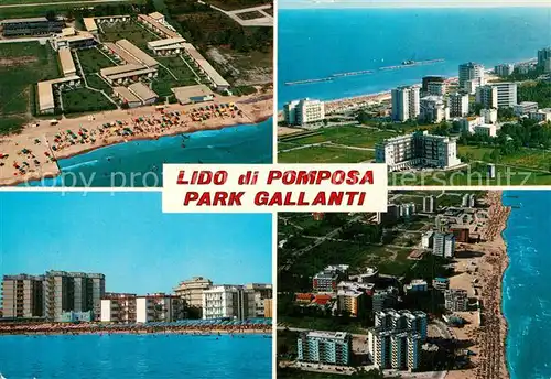 AK / Ansichtskarte Lido_di_Pomposa Park Gallanti Fliegeraufnahme Lido_di_Pomposa