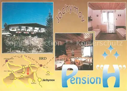 AK / Ansichtskarte Jachymov Pension H Jachymov