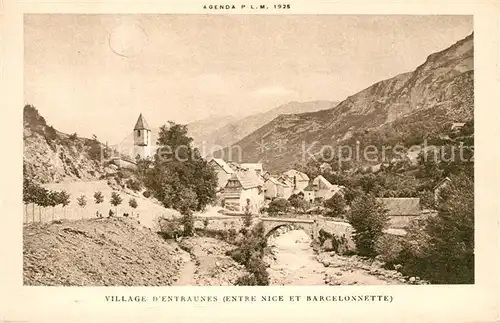 AK / Ansichtskarte Barcelonnette Panorama Kirche Bruecke Nice Barcelonnette
