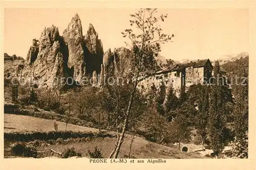 AK / Ansichtskarte Peone Aiguilles Peone