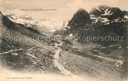 AK / Ansichtskarte Saint Martin Vesubie Panorama Notre Dame de Fenetre Saint Martin Vesubie