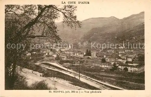 AK / Ansichtskarte Sospel Panorama Sospel
