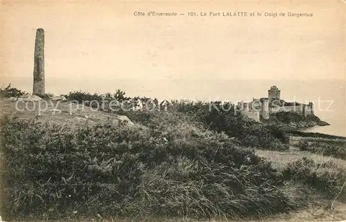 AK / Ansichtskarte Cote_d_Emeraude Fort Lalatte Cote_d_Emeraude