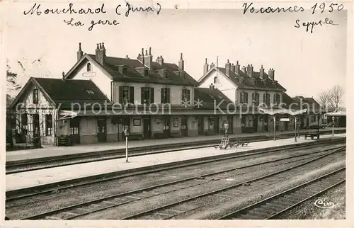 AK / Ansichtskarte Mouchard La Gare Bahnhof Mouchard