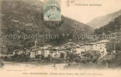 AK / Ansichtskarte Saint Sauveur sur Tinee Vallee de la Tinee Collection Artistique Saint Sauveur sur Tinee