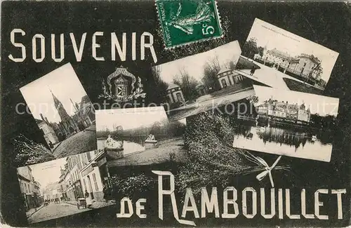 AK / Ansichtskarte Rambouillet Sehenswuerdigkeiten der Stadt Rambouillet