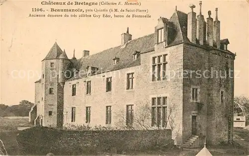 AK / Ansichtskarte Quintin Chateau de Bretagne Quintin