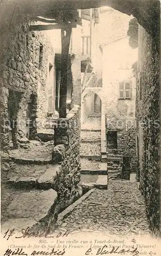 AK / Ansichtskarte Touet_de_Beuil Une vieille Ligne de Nice Touet_de_Beuil