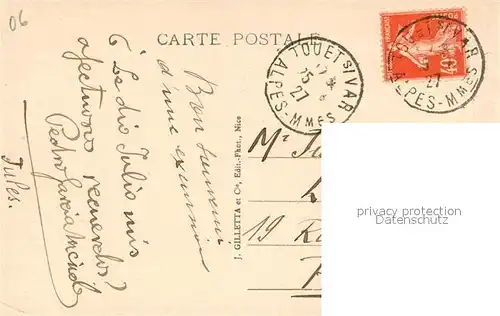 AK / Ansichtskarte Touet sur Var Vallee du Var Touet sur Var