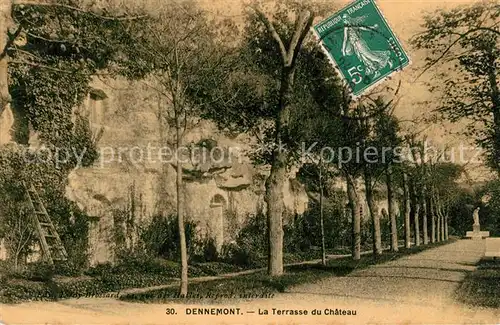AK / Ansichtskarte Dennemont Terrasse du Chateau Dennemont
