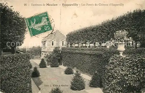 AK / Ansichtskarte Ecquevilly Meulan Chateau Ecquevilly