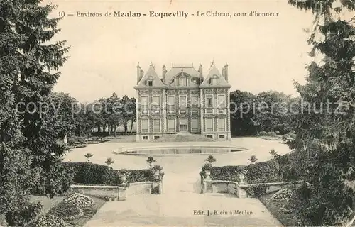 AK / Ansichtskarte Ecquevilly Chateau  Ecquevilly