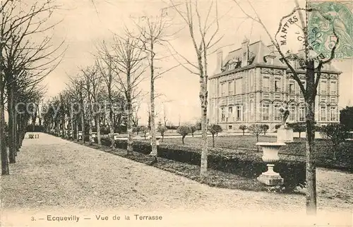 AK / Ansichtskarte Ecquevilly Vue de la Terrasse Ecquevilly