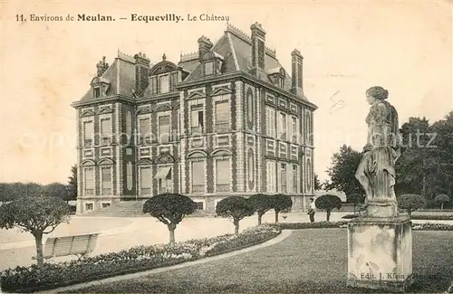 AK / Ansichtskarte Ecquevilly Chateau Ecquevilly