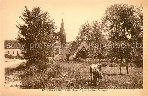 AK / Ansichtskarte Septeuil Le Bas Courgent Septeuil