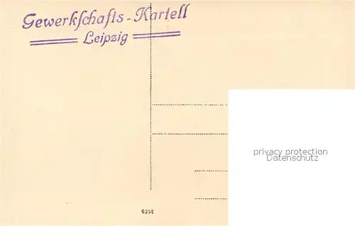 AK / Ansichtskarte Leipzig Volkshaus aus den Maerztagen 1920 Truemmer Ruinen Leipzig