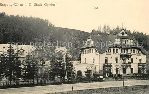 AK / Ansichtskarte Kipsdorf Hotel Restaurant Kipsdorf