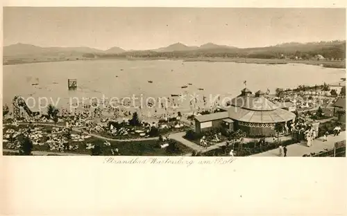 AK / Ansichtskarte Wartenberg_Roll Strandbad Wartenberg Roll