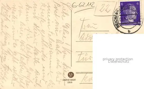 AK / Ansichtskarte Reichenberg_Liberec Post  und Telegraphenamt Reichenberg Liberec