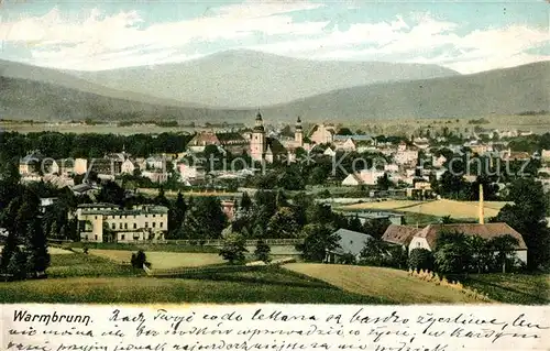 AK / Ansichtskarte Warmbrunn_Bad Gesamtansicht Warmbrunn_Bad