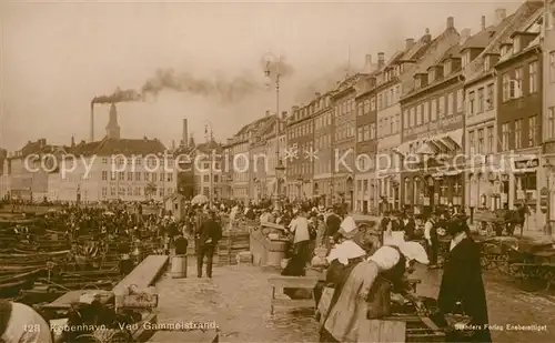AK / Ansichtskarte Kobenhavn Ved Gammelstrand Kobenhavn