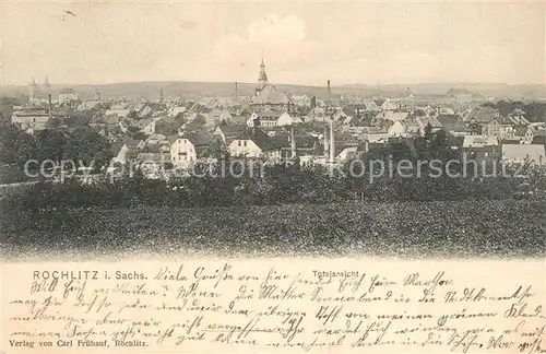 AK / Ansichtskarte Rochlitz_Sachsen Totalansicht Rochlitz Sachsen