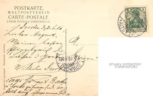 AK / Ansichtskarte Dresden Bliemchenkaffe aber suesse muss er sein Schloss Dresden