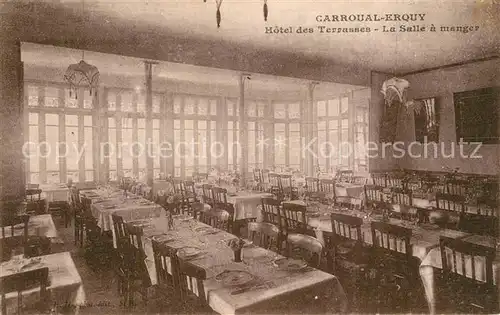 AK / Ansichtskarte Erquy Hotel des Terrasses Festsaal Carroual Erquy