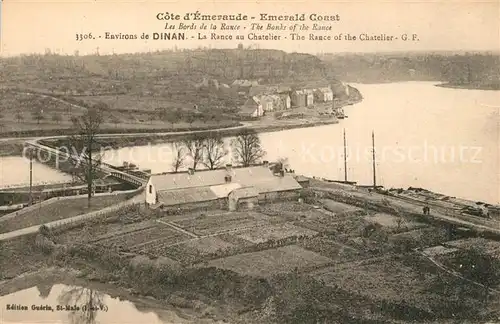 AK / Ansichtskarte Dinan Rance Bruecke Dinan