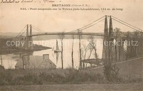 AK / Ansichtskarte Lezardrieux Bruecke Trieux Lezardrieux