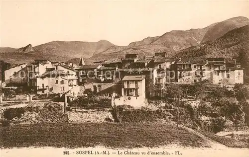 AK / Ansichtskarte Sospel Chateau Sospel