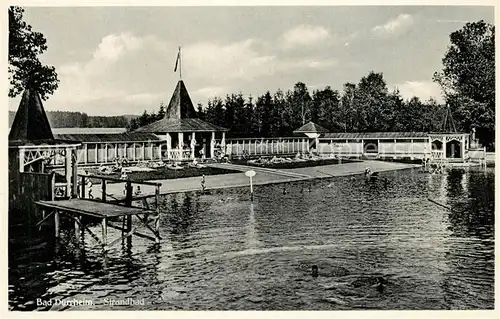 AK / Ansichtskarte Bad_Duerrheim Strandbad Bad_Duerrheim