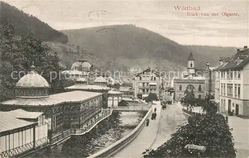 AK / Ansichtskarte Bad_Wildbad Panorama Blick von der Olgastrasse Bad_Wildbad