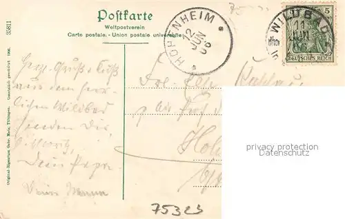 AK / Ansichtskarte Bad_Wildbad Panorama Blick von der Olgastrasse Bad_Wildbad