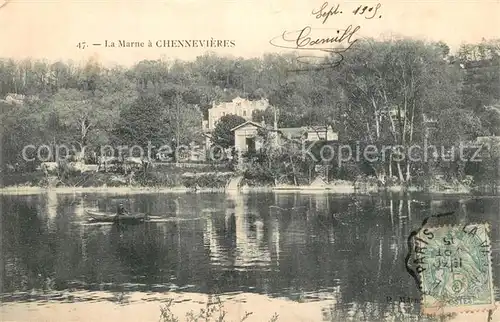 AK / Ansichtskarte Chennevieres sur Marne Aux bords de la Marne Chennevieres sur Marne