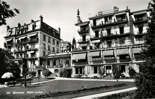 AK / Ansichtskarte Montreux_VD Hotel Lorius Montreux VD