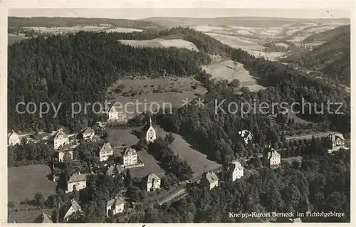 AK / Ansichtskarte Berneck_Fichtelgebirge Fliegeraufnahme Berneck Fichtelgebirge