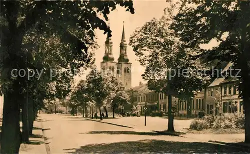 AK / Ansichtskarte Schoenebeck_Elbe Strasse der Thaelmannspioniere Schoenebeck Elbe