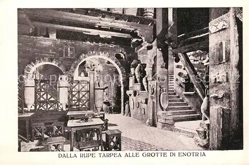 AK / Ansichtskarte Roma_Rom Dalla Rupe Tarpea alle Grotte di Enotria Roma_Rom