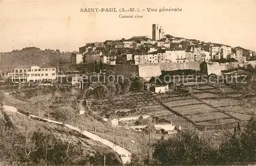 AK / Ansichtskarte Saint_Paul_Cote_d_Azur Panorama Saint_Paul_Cote_d_Azur