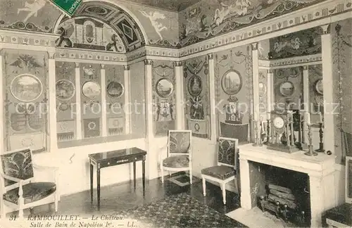 AK / Ansichtskarte Rambouillet Chateau Salle de Bain de Napoleon Rambouillet