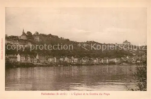 AK / Ansichtskarte Rolleboise Eglise Centre du Pays Rolleboise