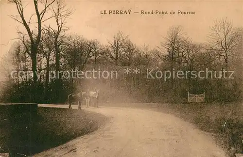 AK / Ansichtskarte Le_Perray en Yvelines Rond Point de Pourras Le_Perray en Yvelines