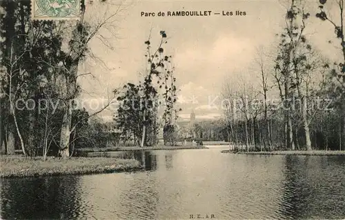 AK / Ansichtskarte Rambouillet Parc Les Iles Rambouillet